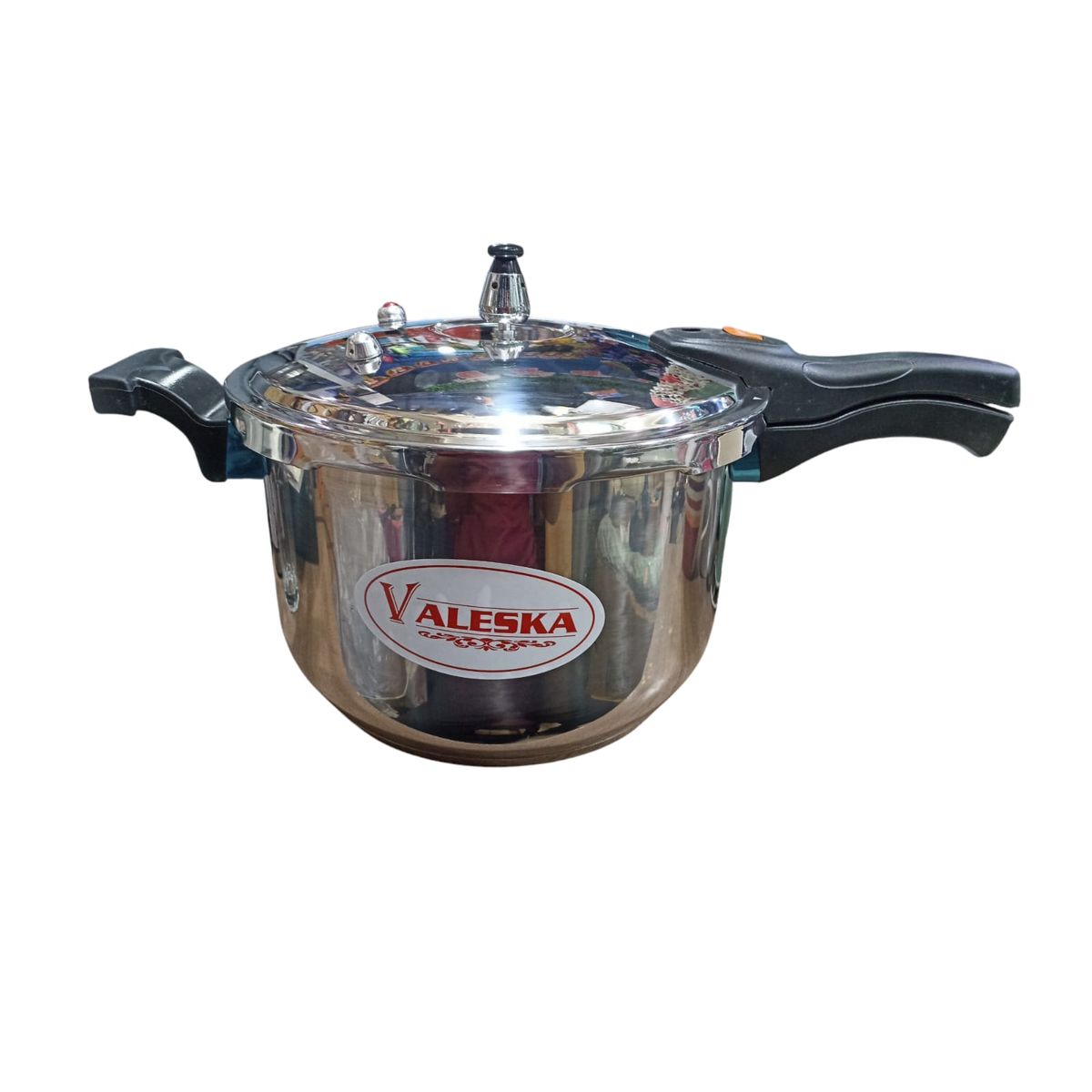 VALESKA - Olla a presión 9 L acero inoxidable marca Valeska
