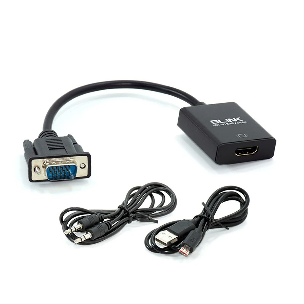 GLINT - Adaptador VGA a HDMI 2k 60Hz Glink GL-009