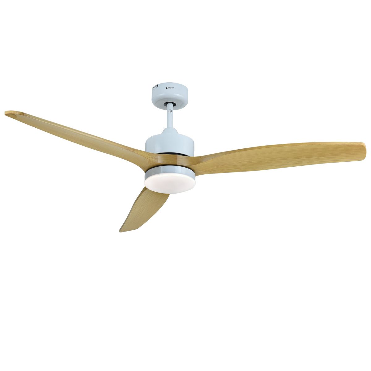 IMACO - Ventilador decorativo de techo 52″ cluz  ctrl remoto timer 8h Imaco