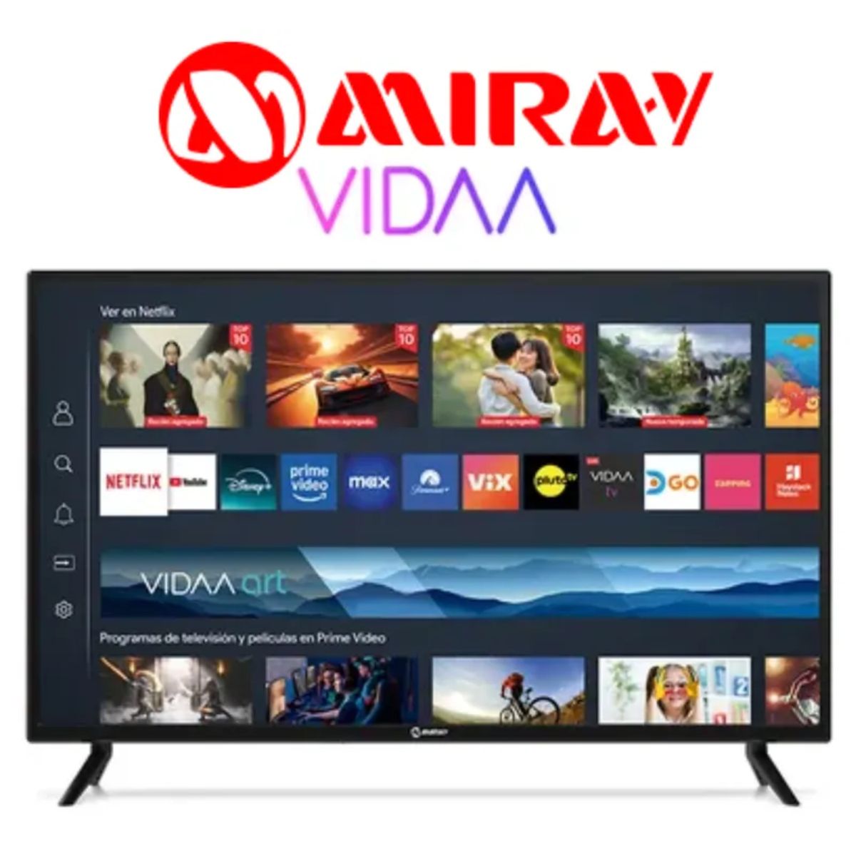 MIRAY - Televisor Miray LED HD Smart 32 MS32-E204