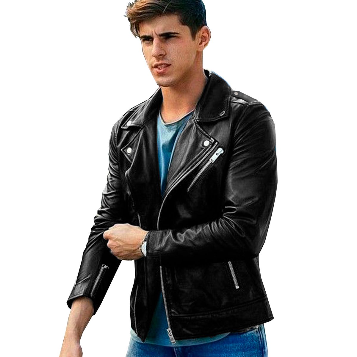 GENERICO - BIKER FOR MEN CASACA DE HOMBRE