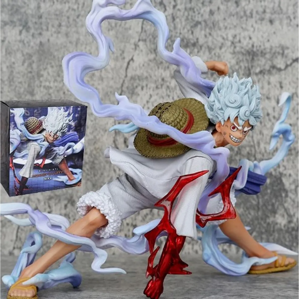 GENERICO - Figura de Acción de Luffy Gear 5 - One Piece