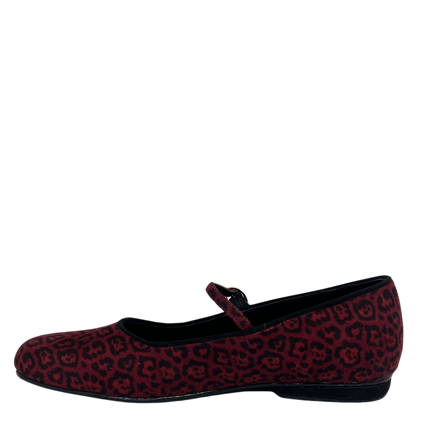 BALLERINAS MUJER SAPATU MARY JANE PRINT VINO CHERRY SAPATU