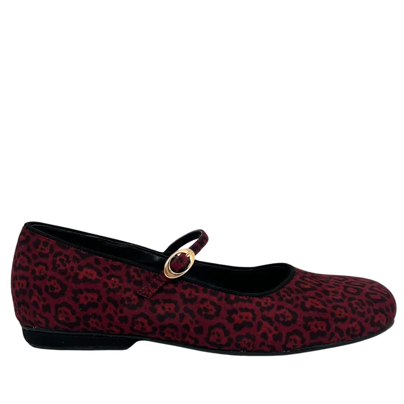 SAPATU - BALLERINAS MUJER SAPATU MARY JANE PRINT VINO CHERRY