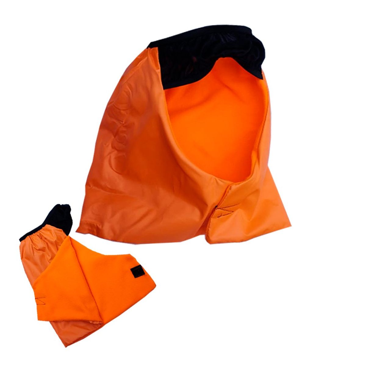 GENERICO - Cortaviento Taslan Impermeable con forro Polar Estándar Naranja