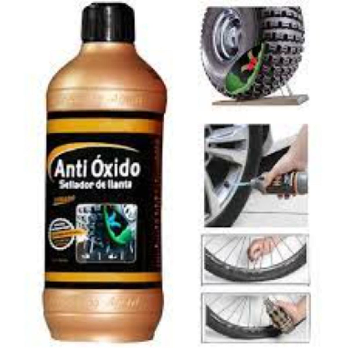 GENERICO - SELLALDOR DE RUEDAS DE BICICLETA MOTO O AUTOMÓVIL