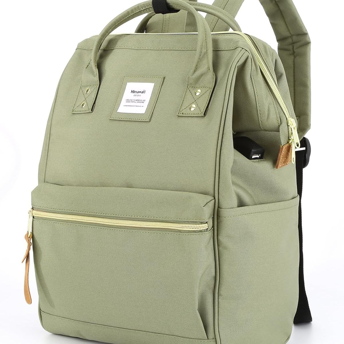 HIMAWARI - Himawari - Mochila Holly Daze Laptop 15 pulgadas Verde Vintage