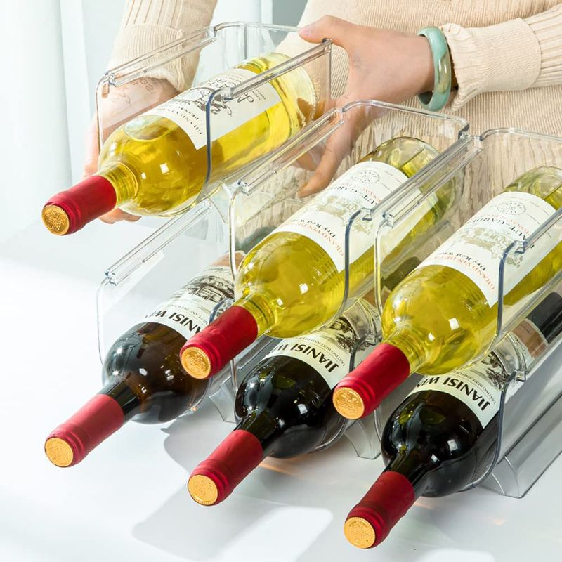 HYGGE - Soporte Organizador de Plástico para Botellas de Agua