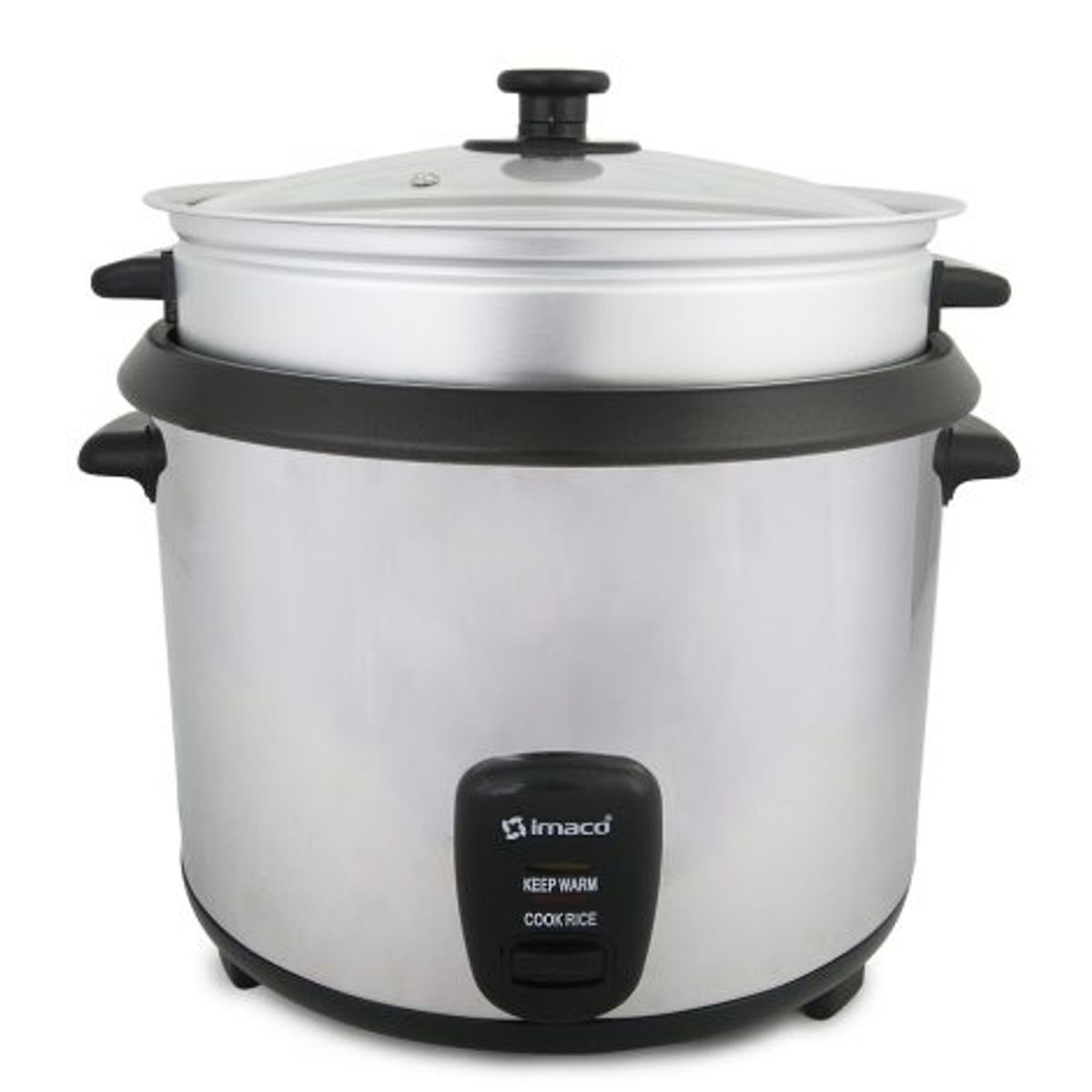 IMACO - Olla Arrocera Imaco Metálica de 2.8 Litros IRC281