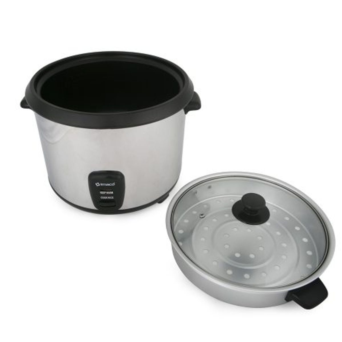 IMACO - Olla Arrocera Imaco Metálica de 2.8 Litros IRC281