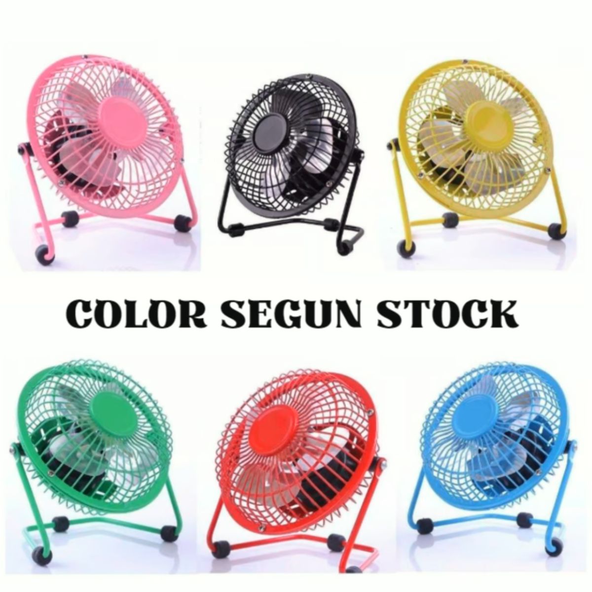 GENERICO - Ventilador USB Mini Ventilador Portátil