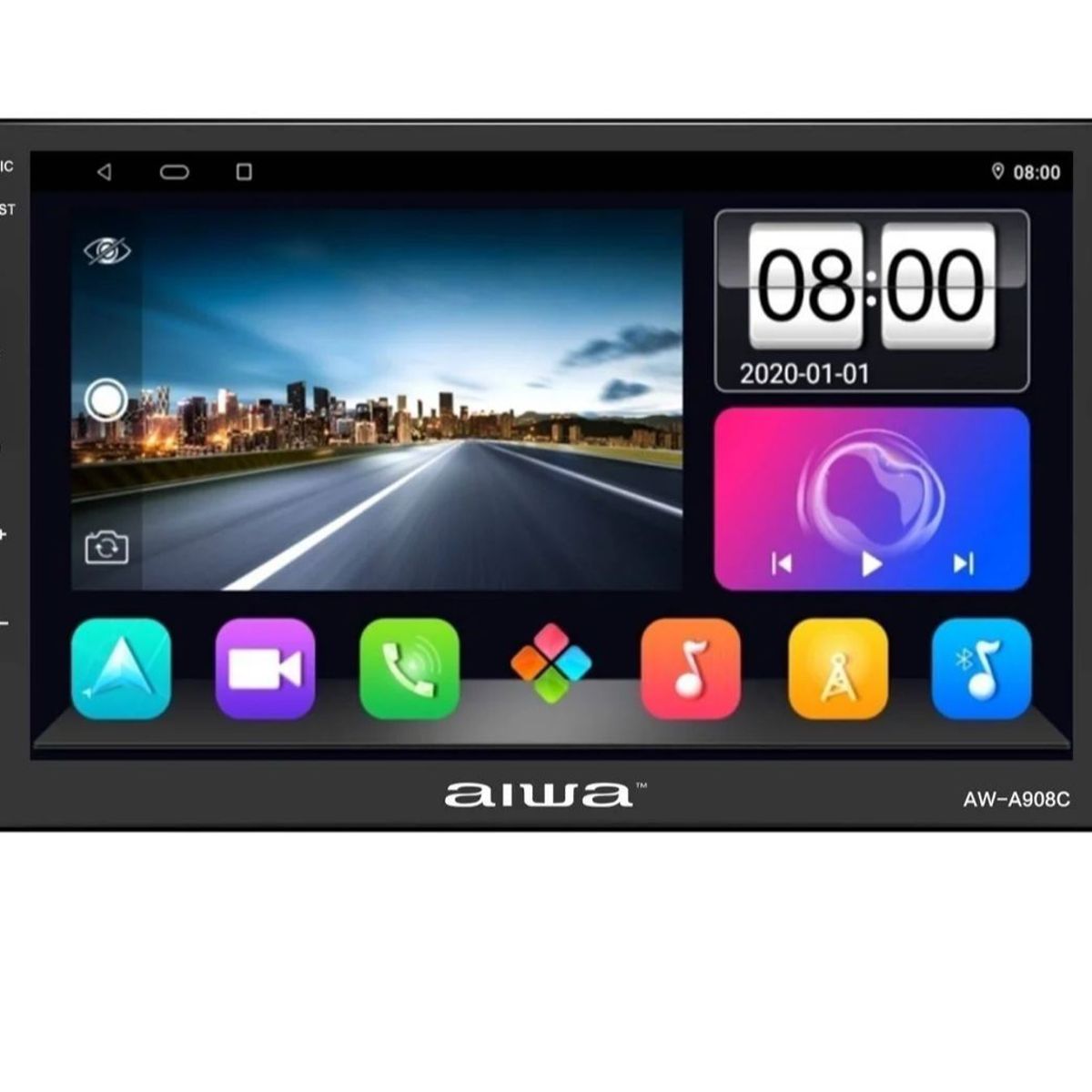 AIWA - Autoradio Aiwa Android 12.0 2 Din HD 9'' WIFI GPS 4GB+64GB