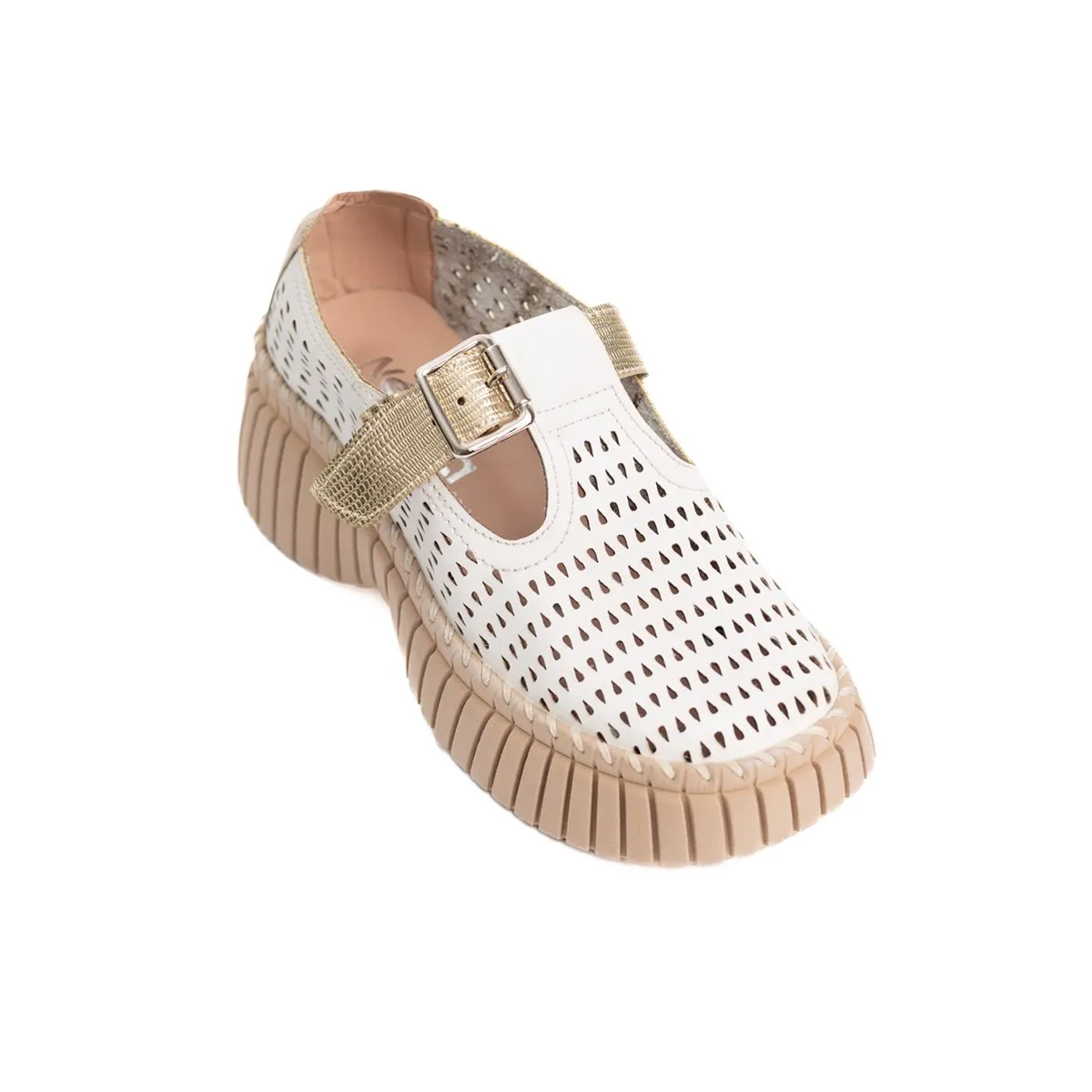 NEBULA - Sandalia Vesty - Nébula - Blanco