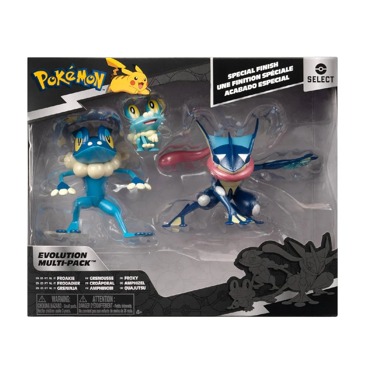 POKEMON - Pokemon Select Froakie Frogadier Greninja