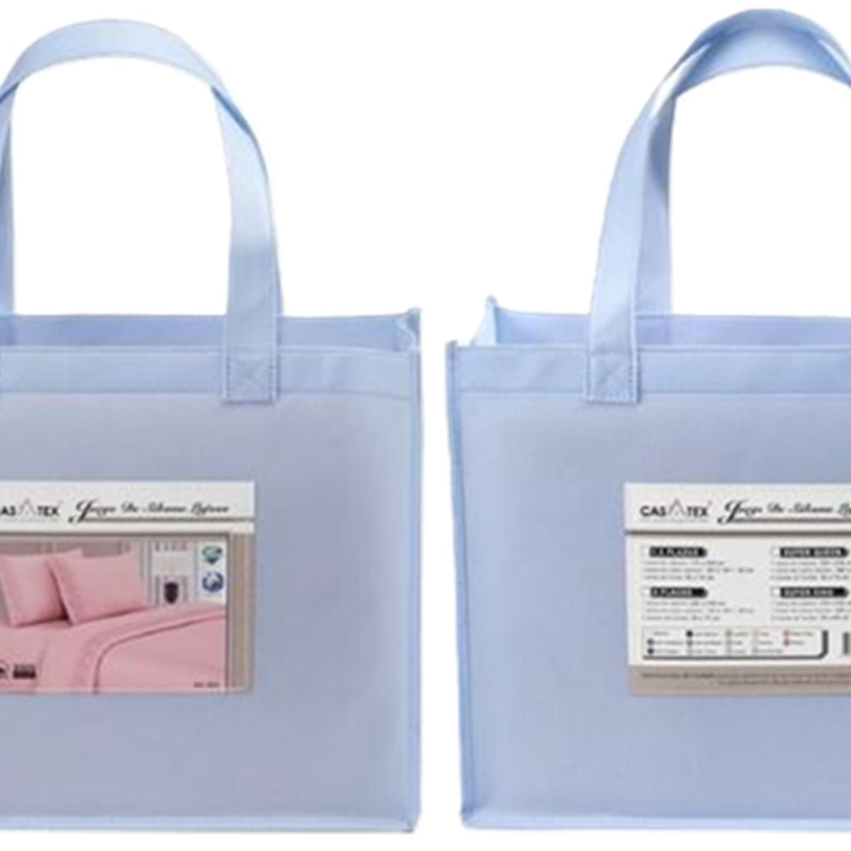 CASATEX - Juego De Sábanas 100% algodón 3000 Hilos 1.5 Plaza - Beige