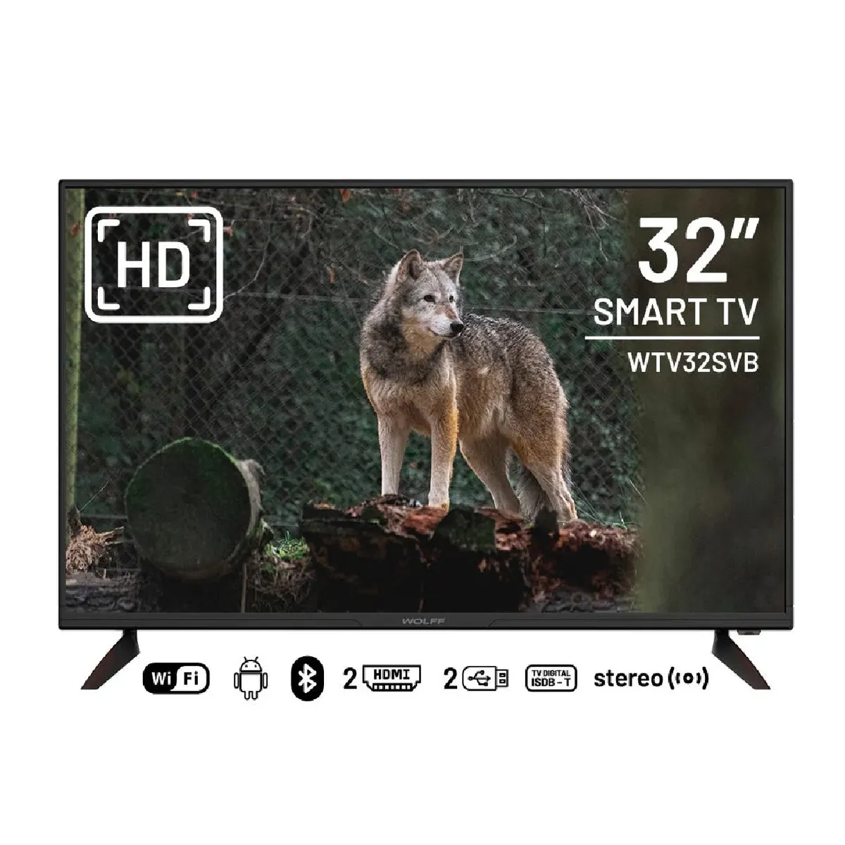 GENERICO - Televisor INNOS LED 32 Smart TV con Android TV