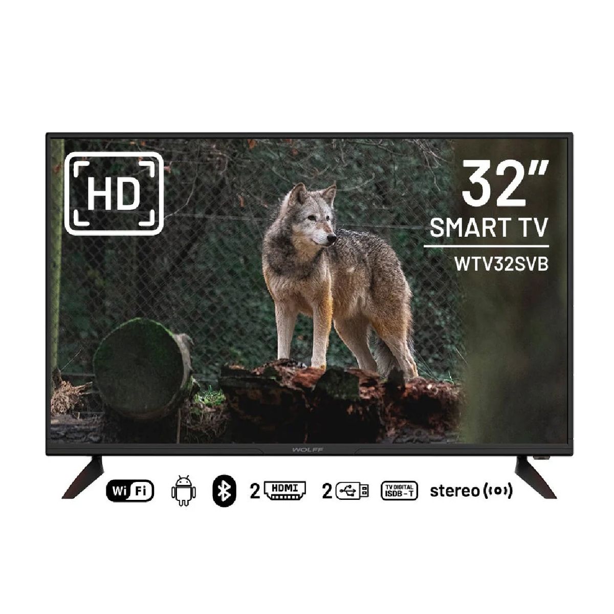 GENERICO - Televisor INNOS LED 32 Smart TV con Android TV