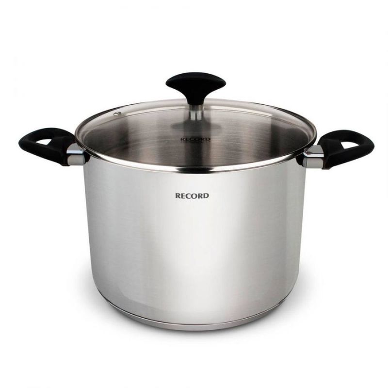 RECORD - Olla alta de acero inoxidable Record Gia Plus 8L  OLL ALT GIA N24