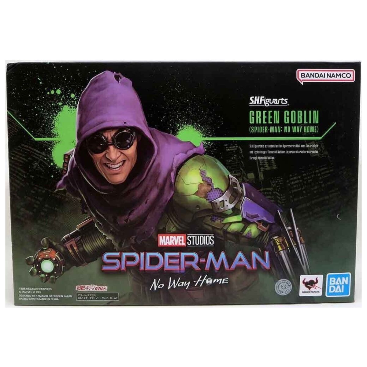 BANDAI - Spider-Man No Way Home SH Figuarts Green Goblin
