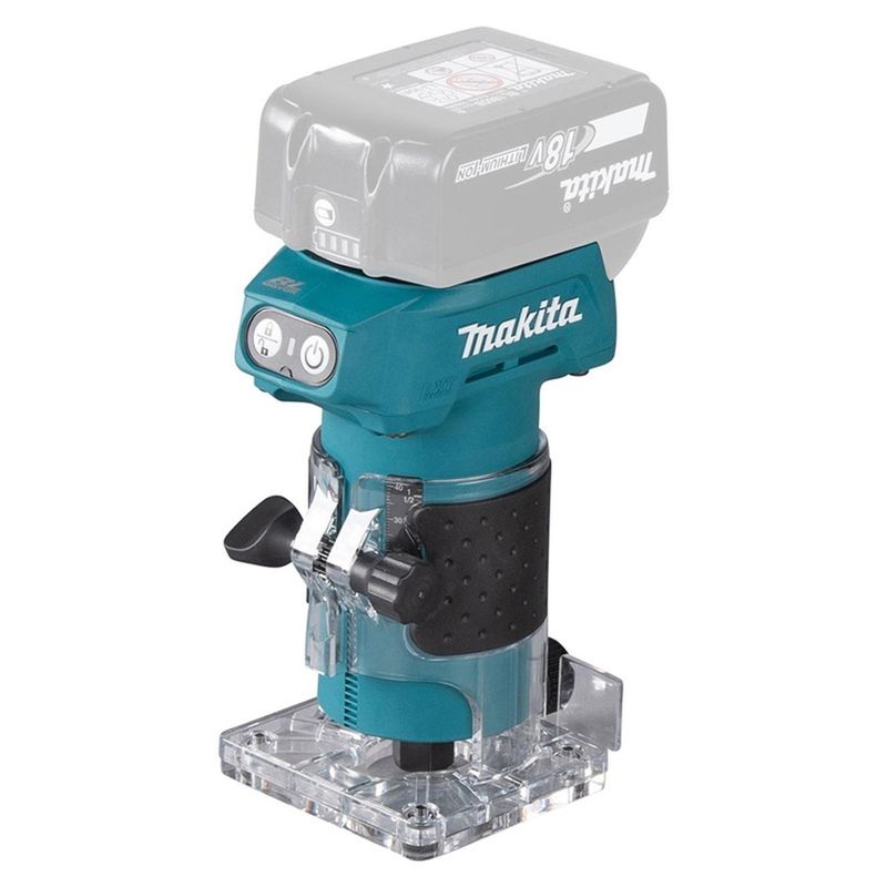 MAKITA - Fresadora 1/4" 18V LXT BL 42 mm Baretool Makita DRT52Z
