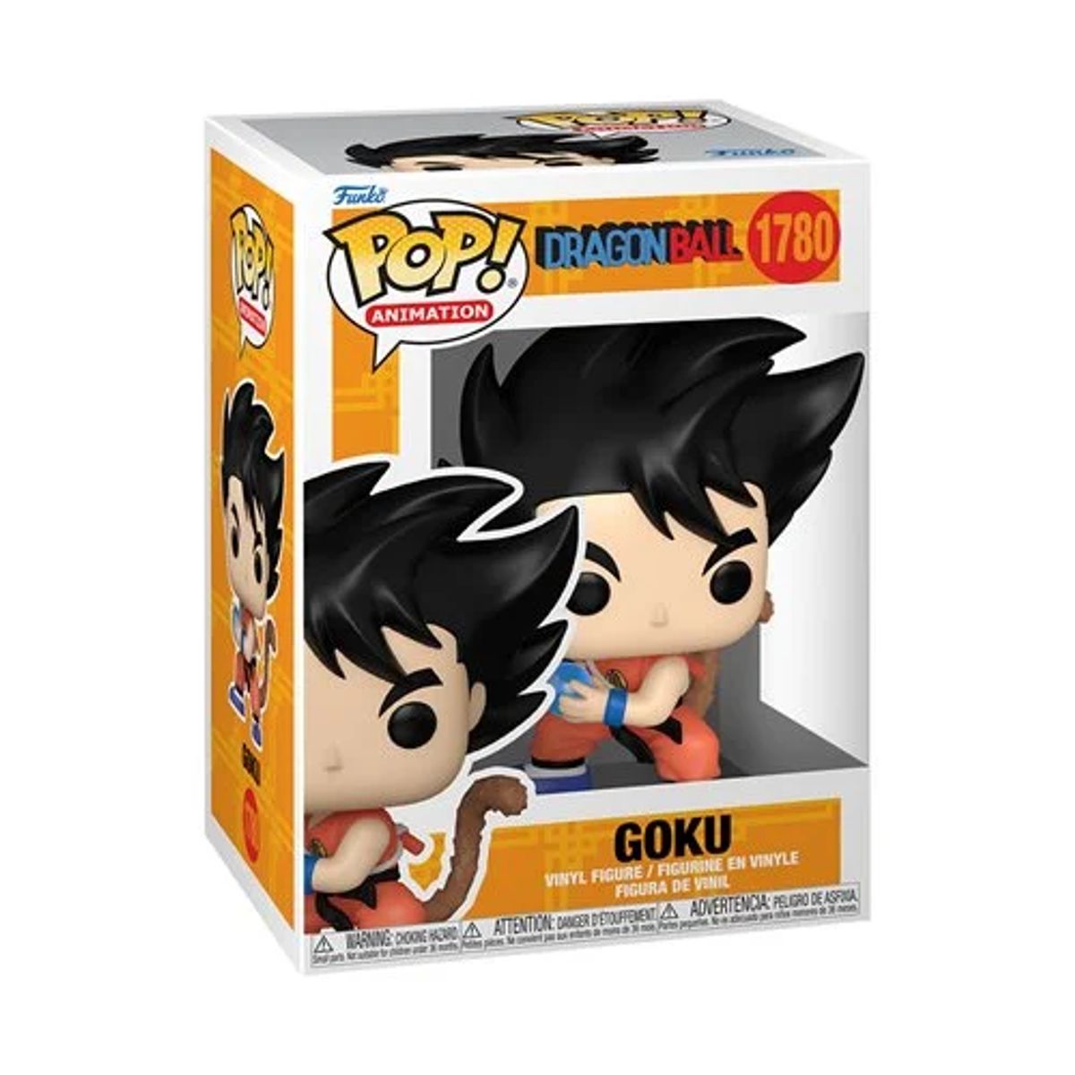 FUNKO - Funko Pop Goku with Tail Kamehameha Dragon Ball