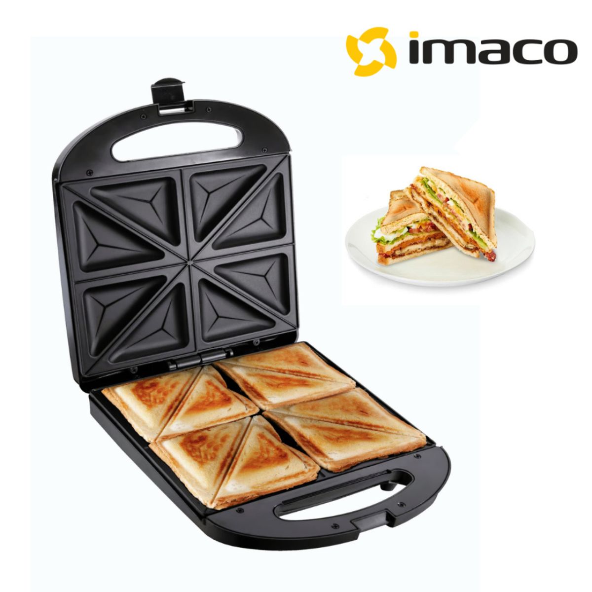 IMACO - Sandwichera 4 Panes Imaco Ist1004S