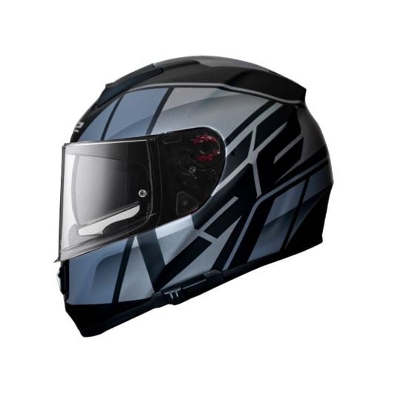 LS2 - CASCO MOTO LS2 FF397 KRIPTON negro mate-titanio ECER 22-05