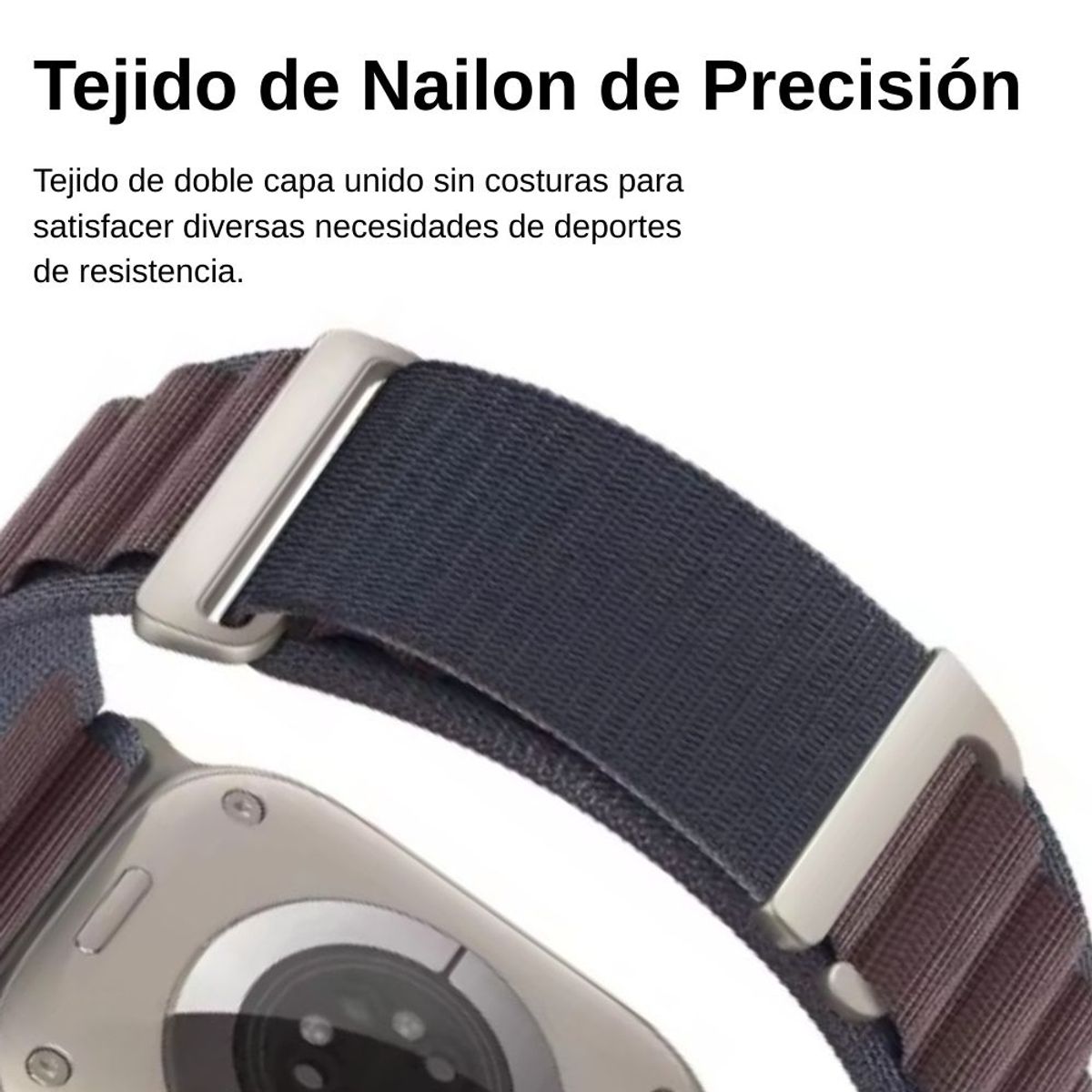 URVOI - Correa Alpine Loop C-Hook Para Apple Watch Color Indigo