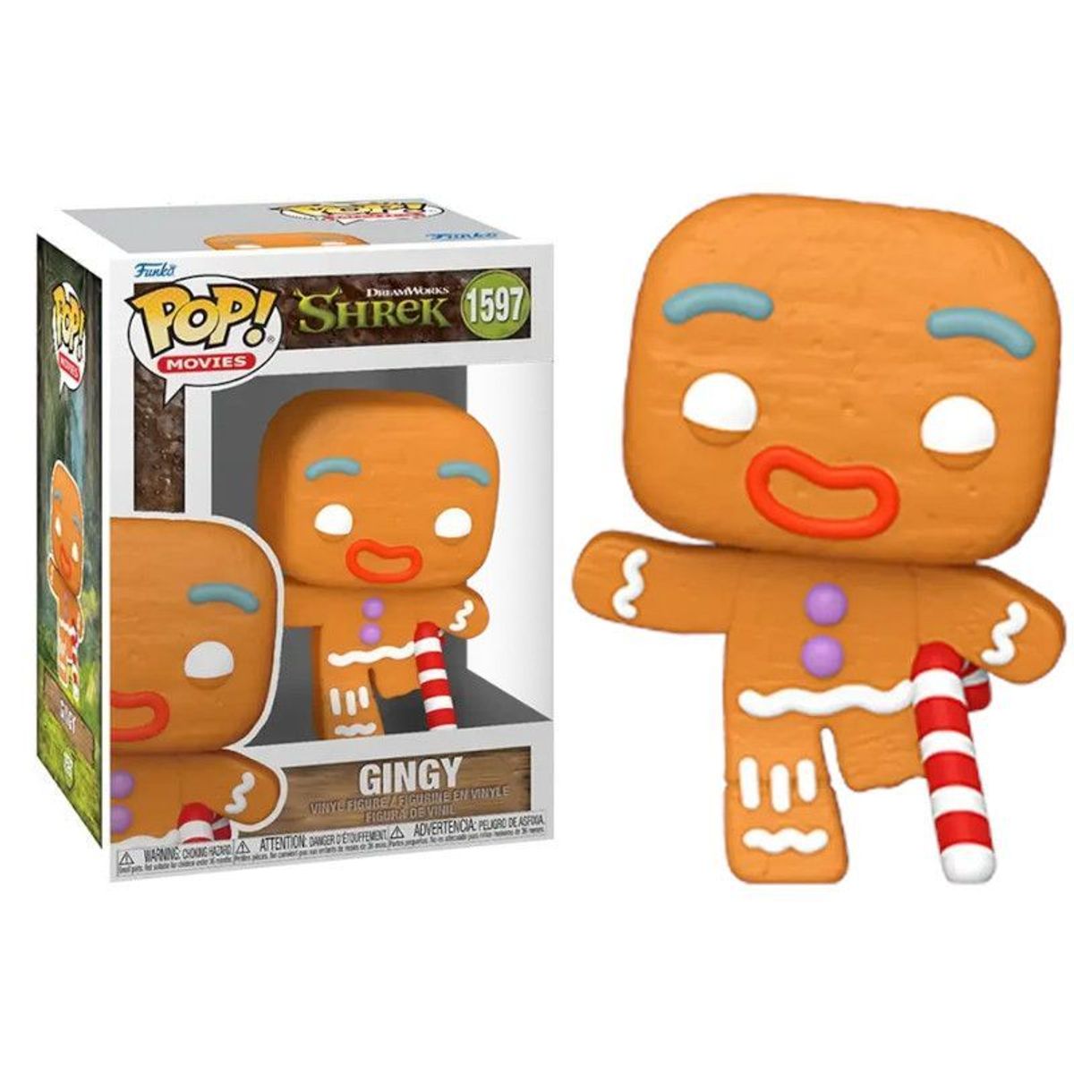 FUNKO - Funko Pop Gingy Galleta de Jengibre Shrek