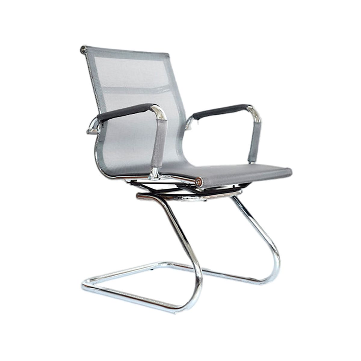 OFIDEAS - Silla de Oficina Fija Interlocutora Apolo Gris Ofideas