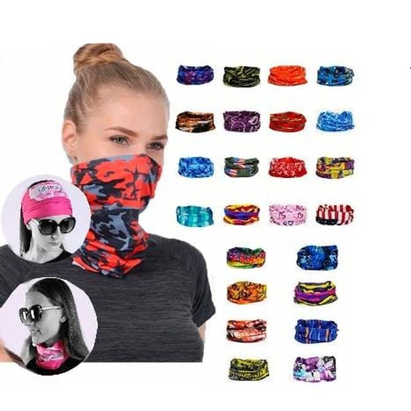 GENERICO - Pack 3 pasamontañas colores estampados