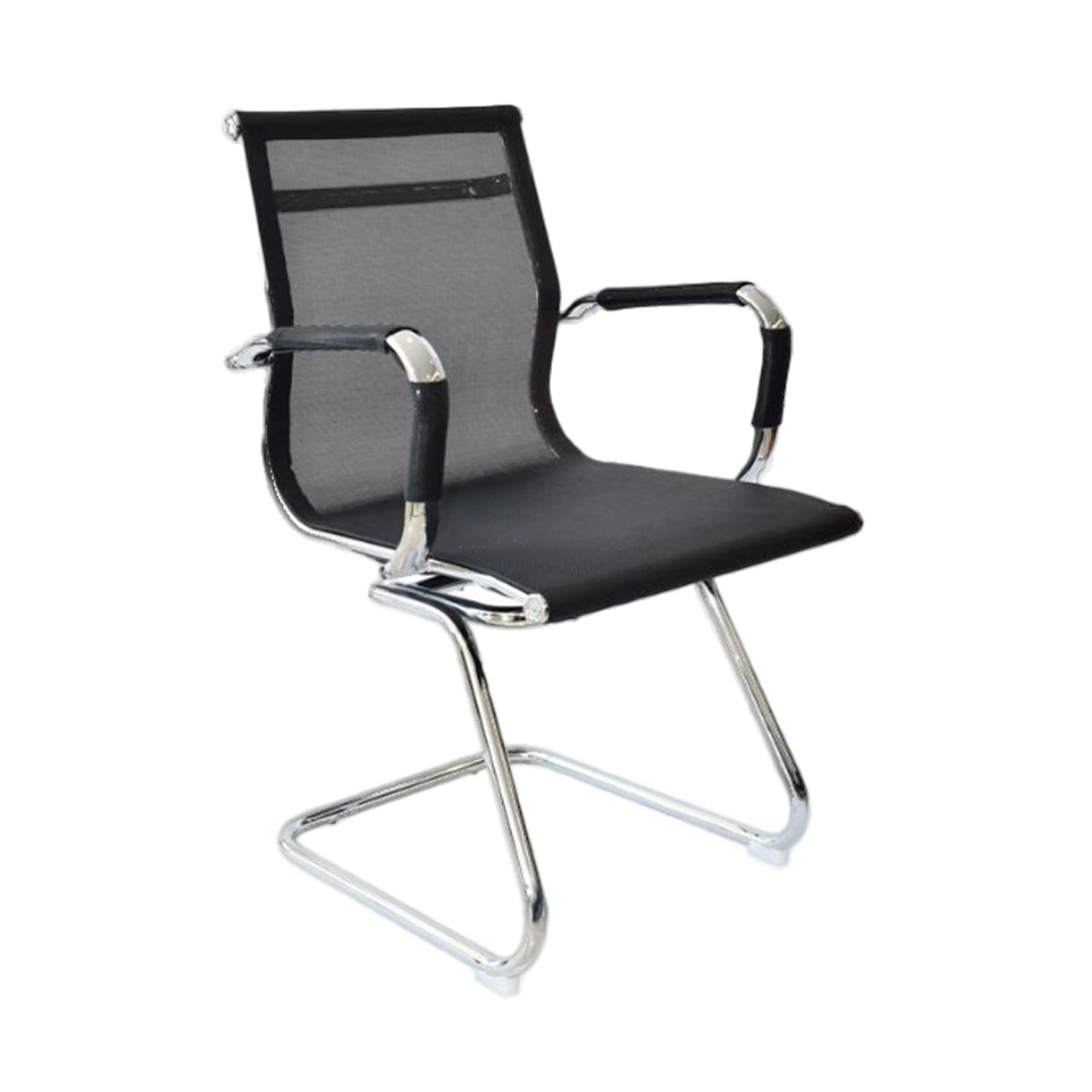 OFIDEAS - Silla de Oficina Fija Interlocutora Apolo Negro Ofideas