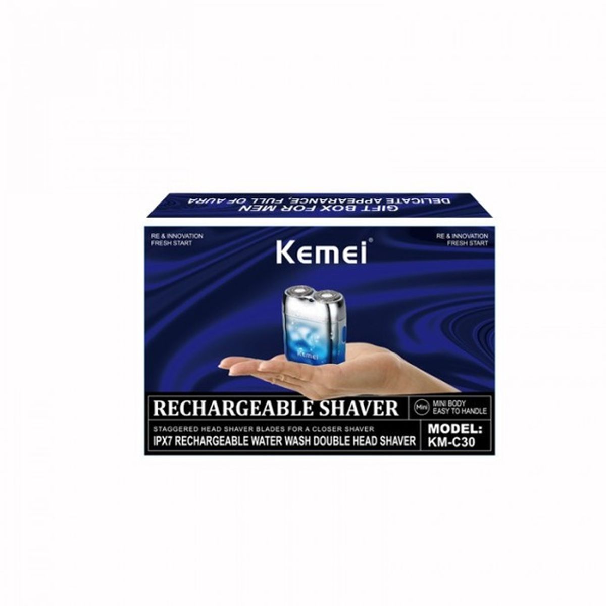 KEMEI - KEMEI KM-C30 Recortadora de Cabello Recargable Cortapelo