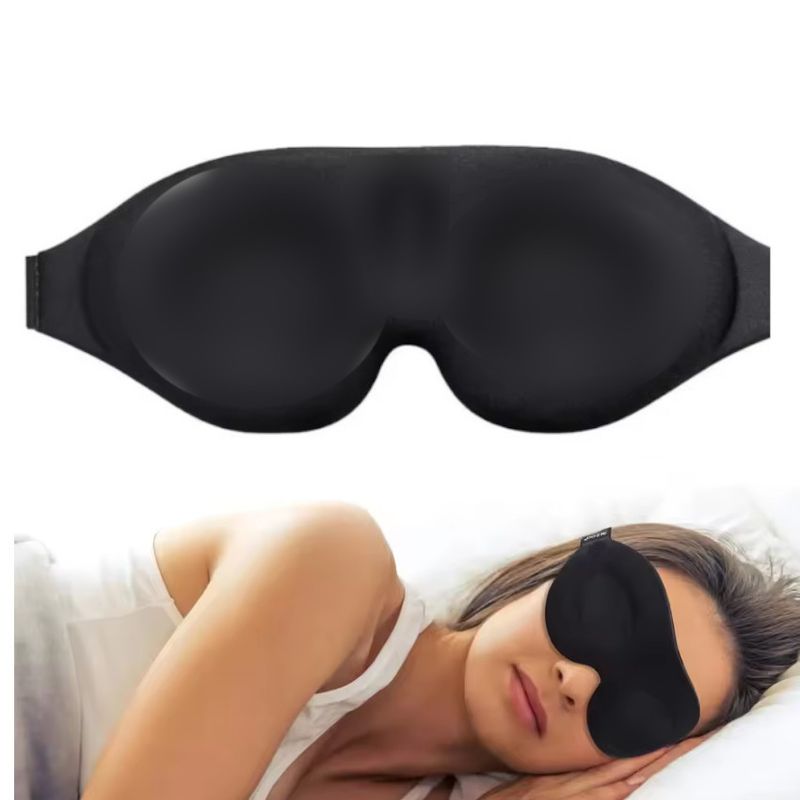 GENERICO - Lente Antifaz Para Dormir 3d Mascara Ojos Ajustable Aisla Luz