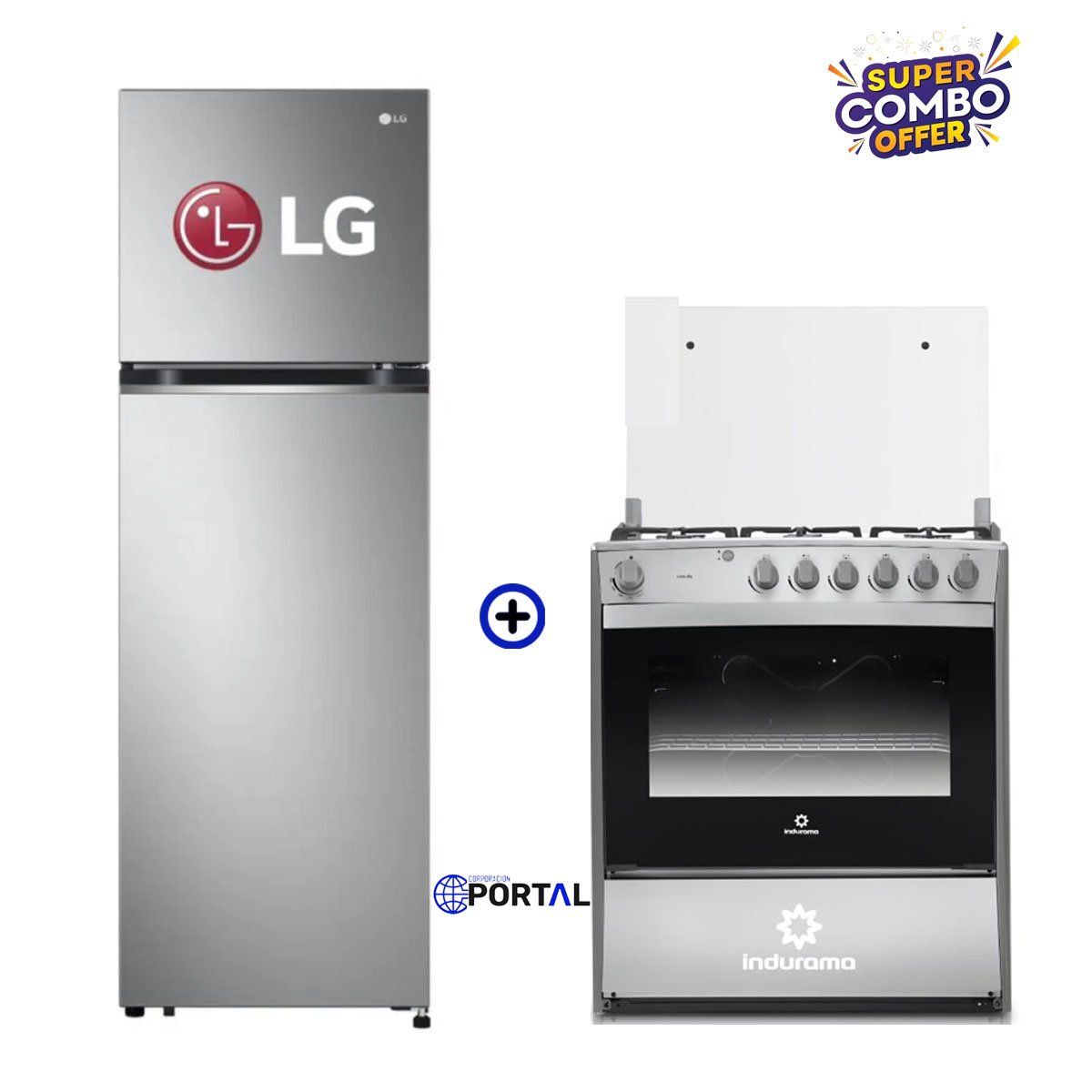 LG - Refrigeradora LG 264L Door Cooling Top Freezer GT26BPP Plateada