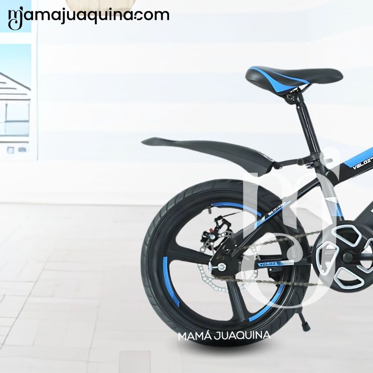VELOX - Bicicleta Para Niño Aro 16 «PALMEIRA  ASPA»  Blue