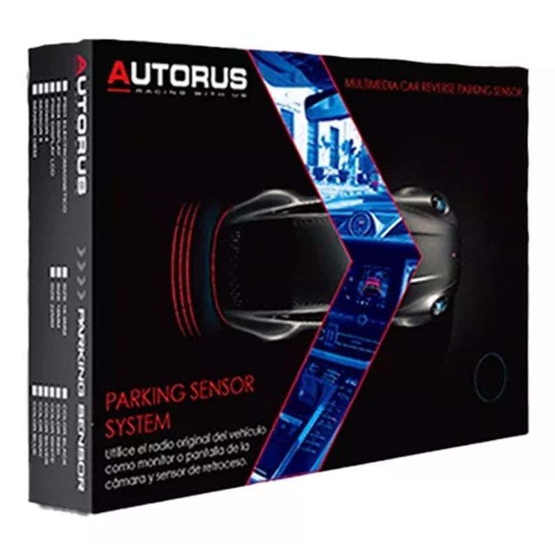 GENERICO - Sensor De Retroceso 08 Sensores Display Media Luna 22mm