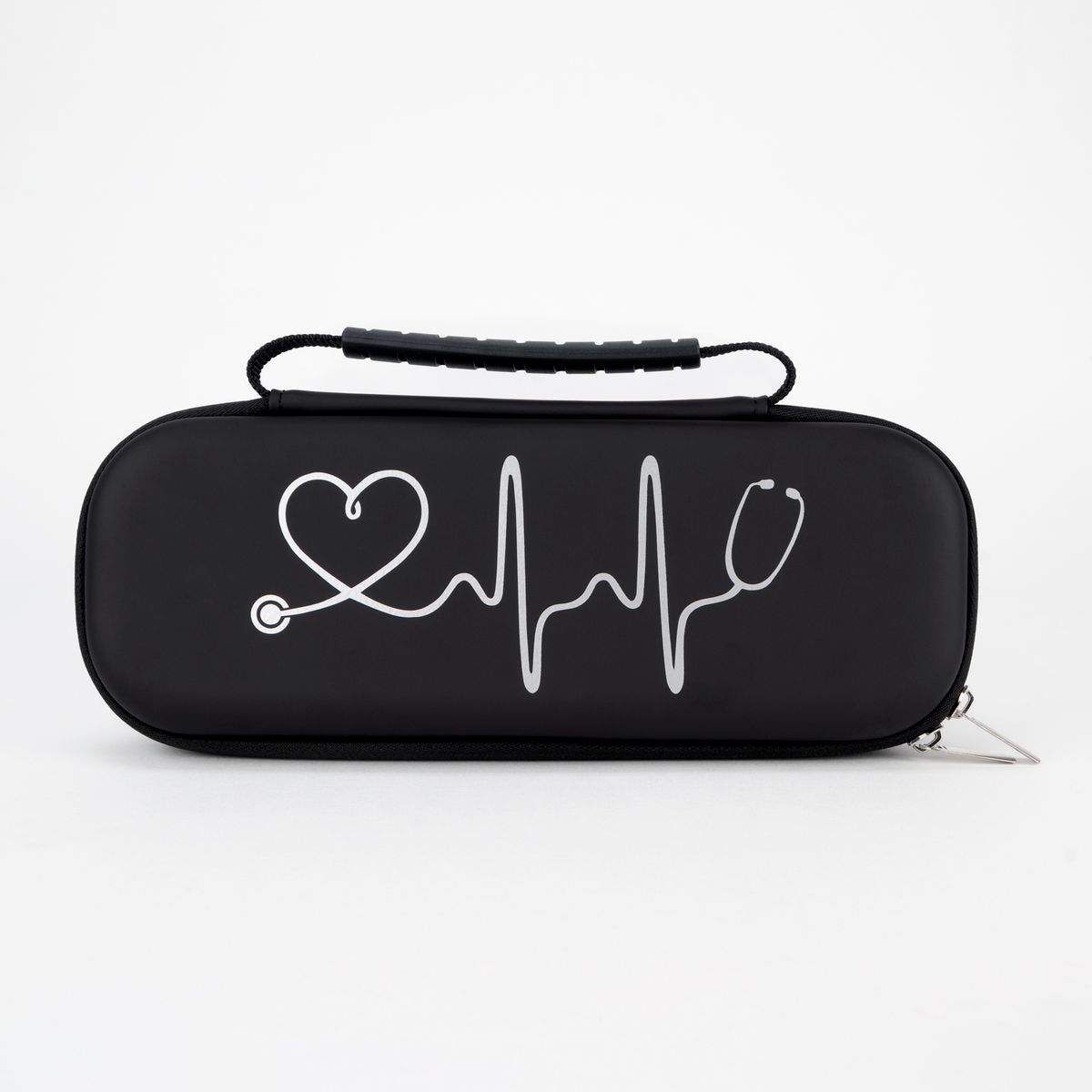 GENERICO - Estuche para Estetoscopio y Accesorios Clásico Negro