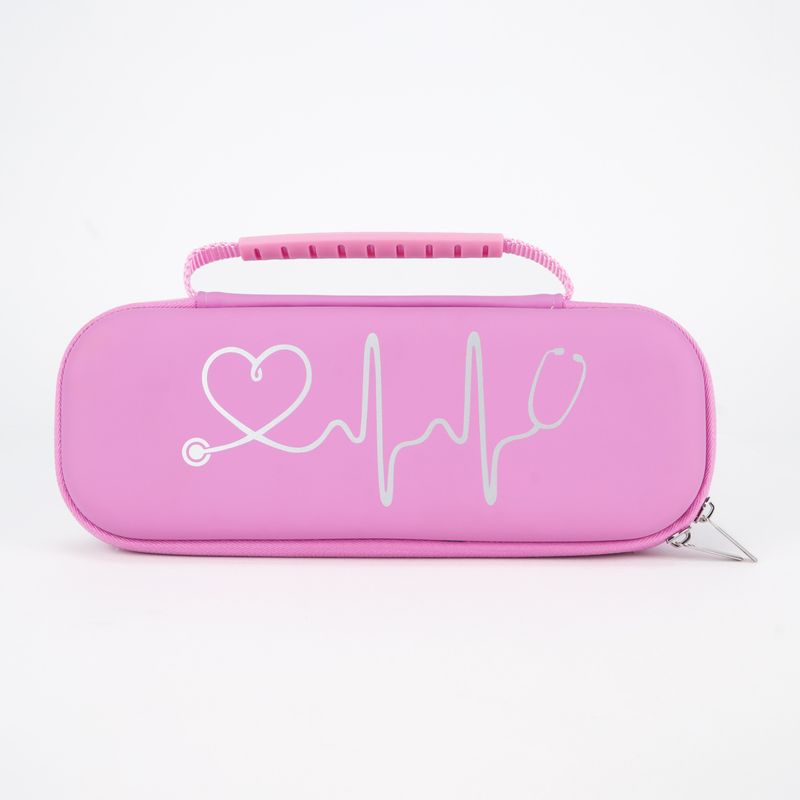 GENERICO - Estuche para Estetoscopio y Accesorios Clásico Rosado Bebé