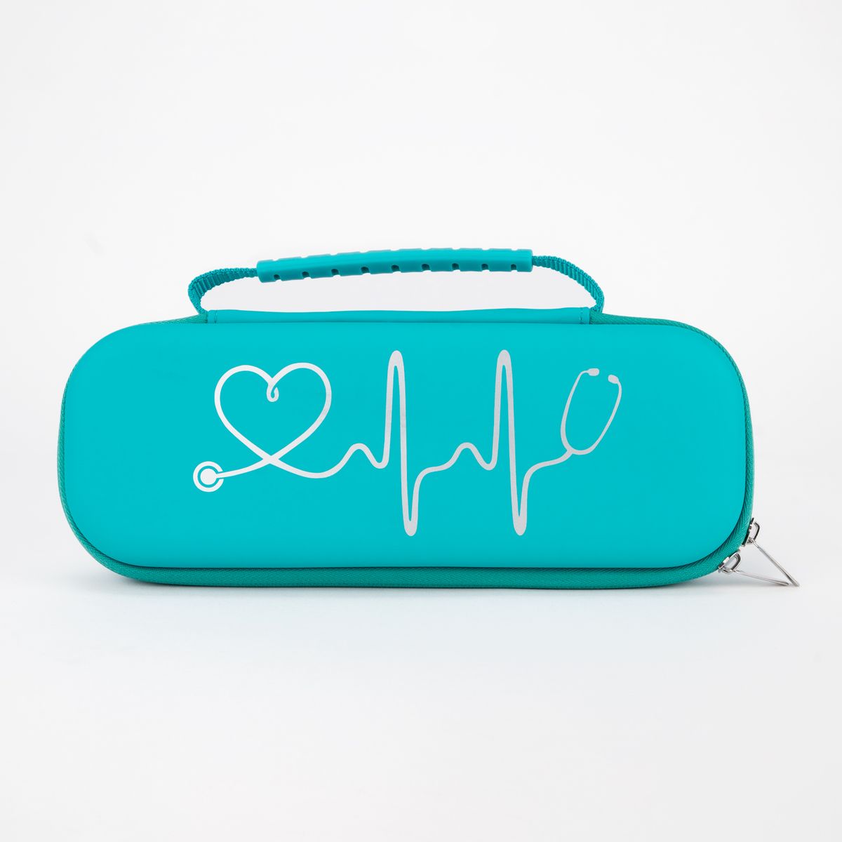 GENERICO - Estuche para Estetoscopio y Accesorios Clásico Turquesa