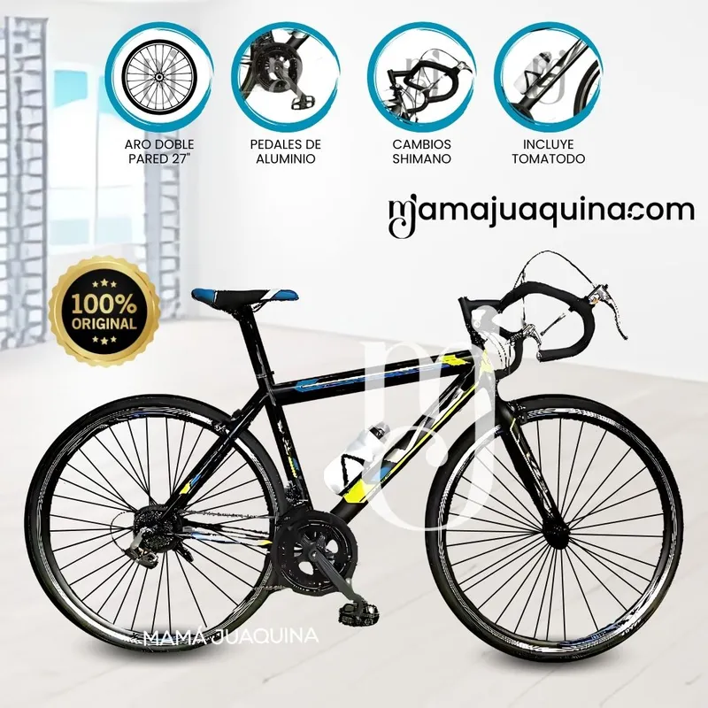 VELOX - Bicicleta Deportiva Aro 27 «PALMEIRA RACER» Blue