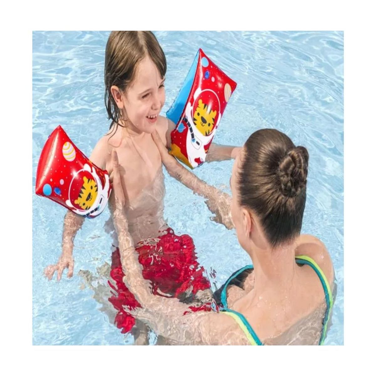 GENERICO - Pack 3 Flotadores De Brazos 2 a 8 Años Inflable Niño