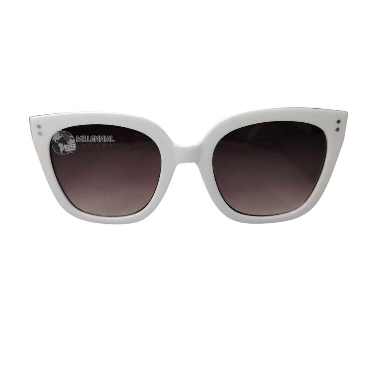 GENERICO - Lentes De Sol Semi Cuadradas Retro Grande Mujer