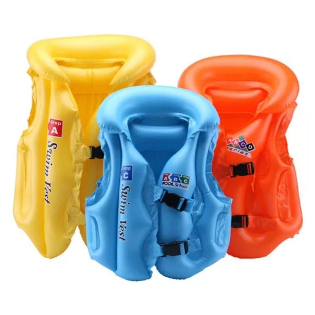 GENERICO - Pack 2 Chaleco Salvavidas 5 A 10 Años Niños Flotador Infantil