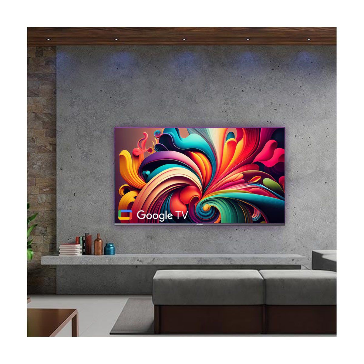 HYUNDAI - Televisor Hyundai 58 Smart TV 4K UHD Google TV HYLED5809G4KM