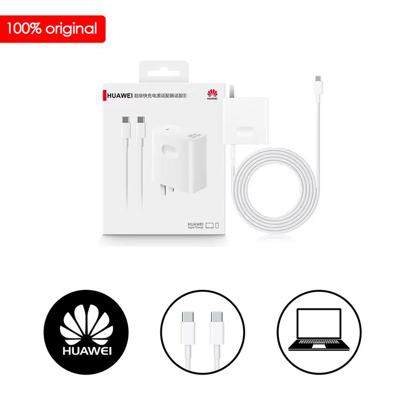 OEM - Cargador tipo C -  LAPTOPS HUAWEI 65w ORIGINAL