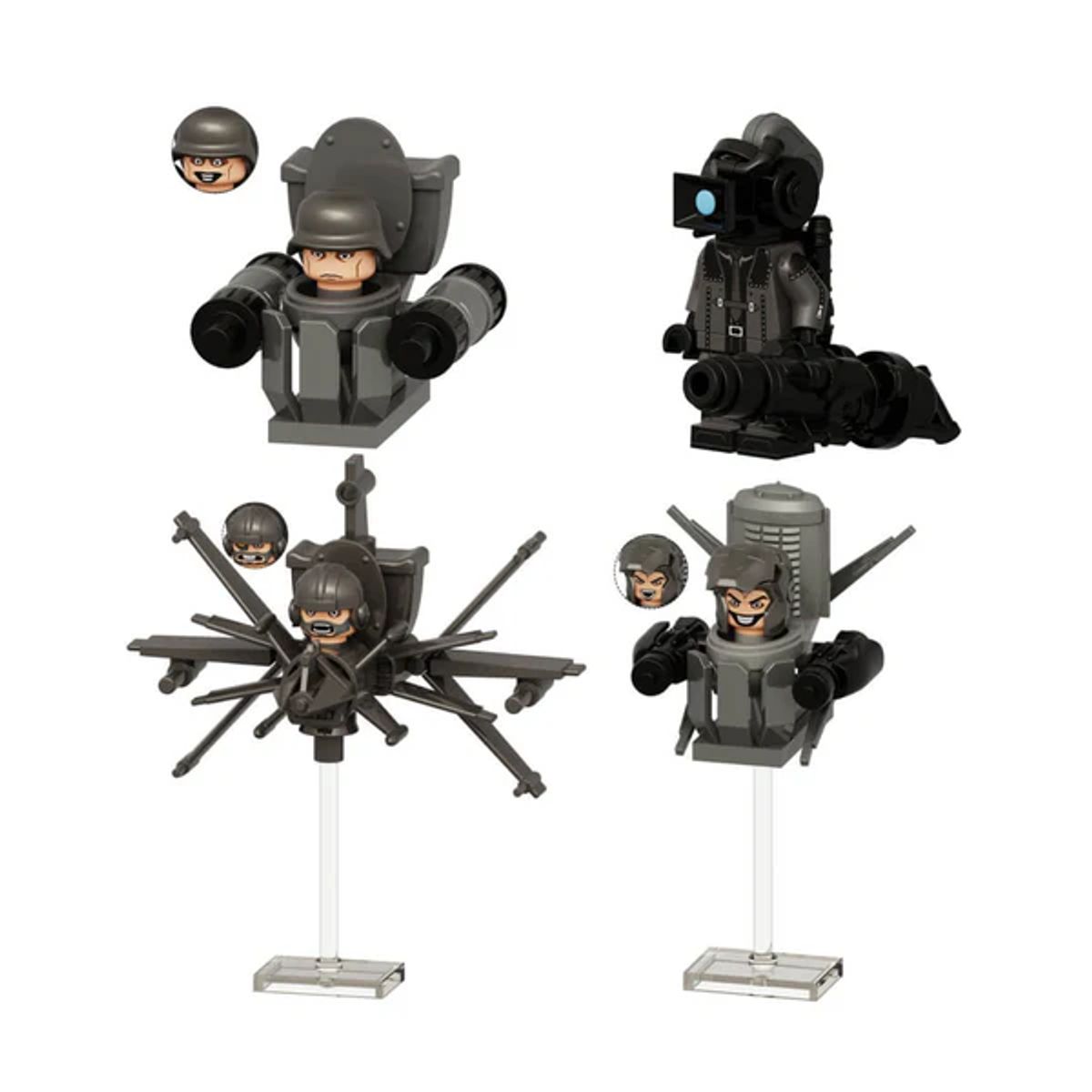 GENERICO - Inodoro Skibidi - Minifiguras KDL833 temporada 10