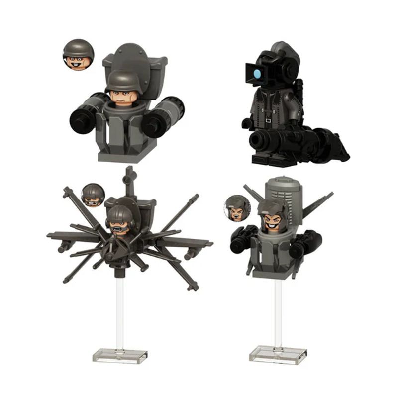 GENERICO - Inodoro Skibidi - Minifiguras KDL833 temporada 10