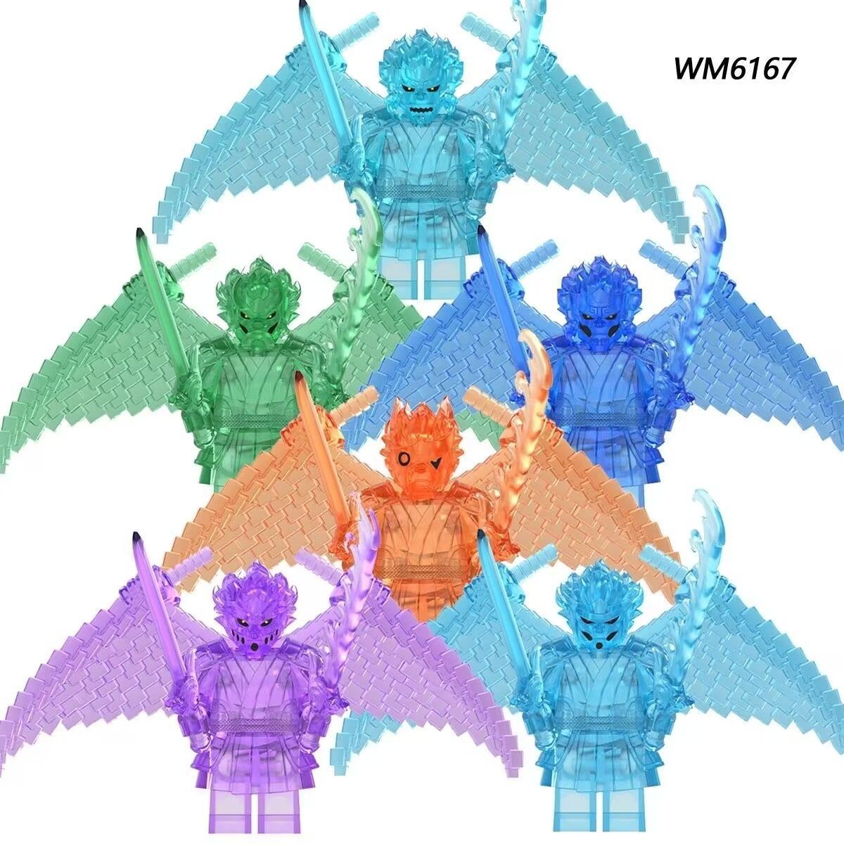 GENERICO - Bloques de construcción Susanoo Uchiha figura Sasuke Shisui