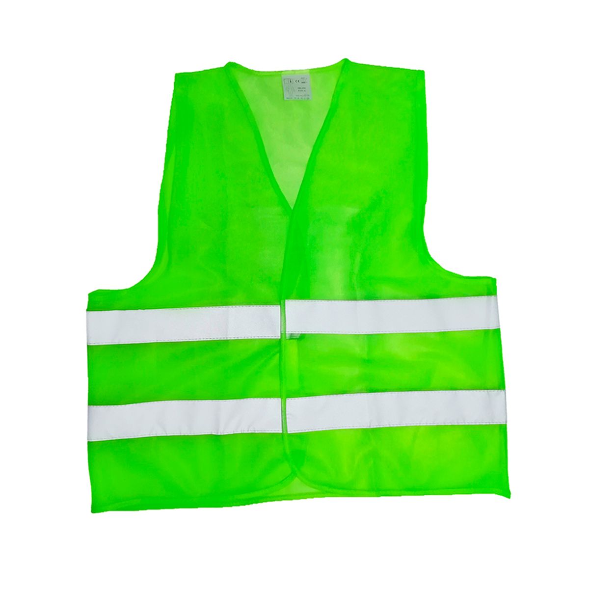 ASAKI - Chaleco de Seguridad Reflectivo  XL polyester  Verde